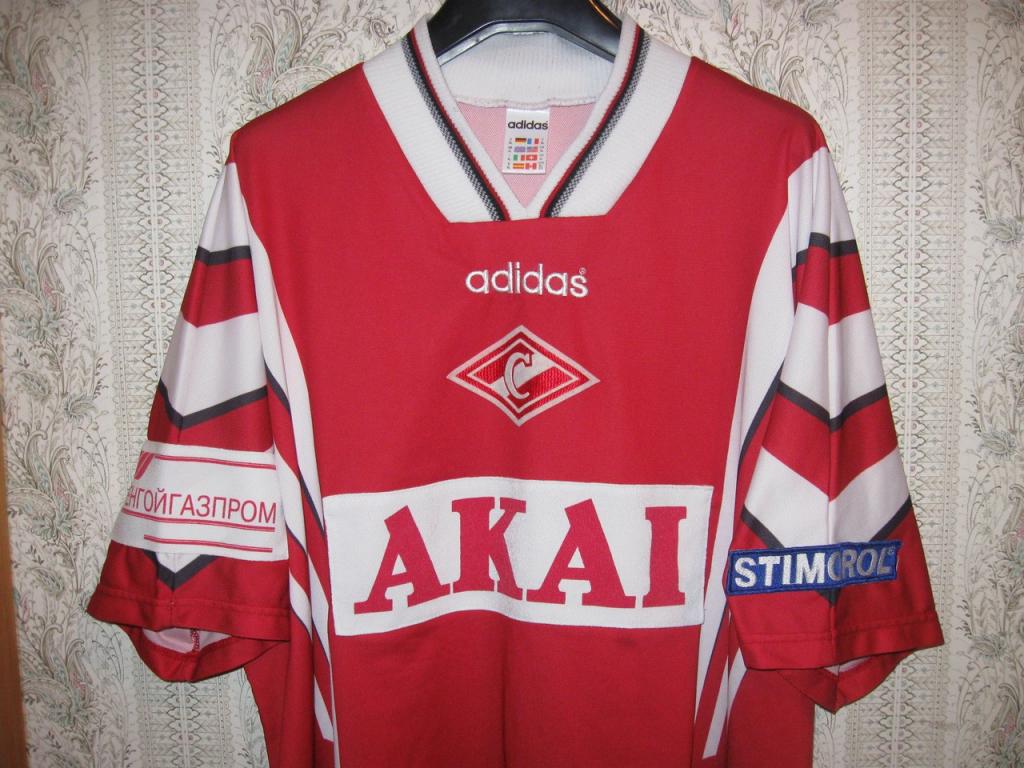 maillot de foot spartak moscou domicile 1997-1998 pas cher