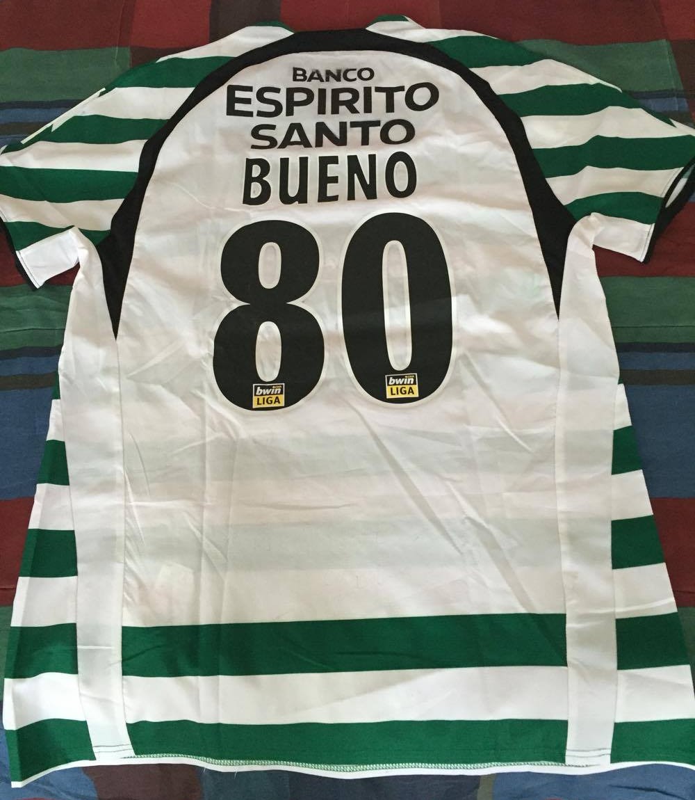 maillot de foot sporting cp domicile 2006-2007 rétro