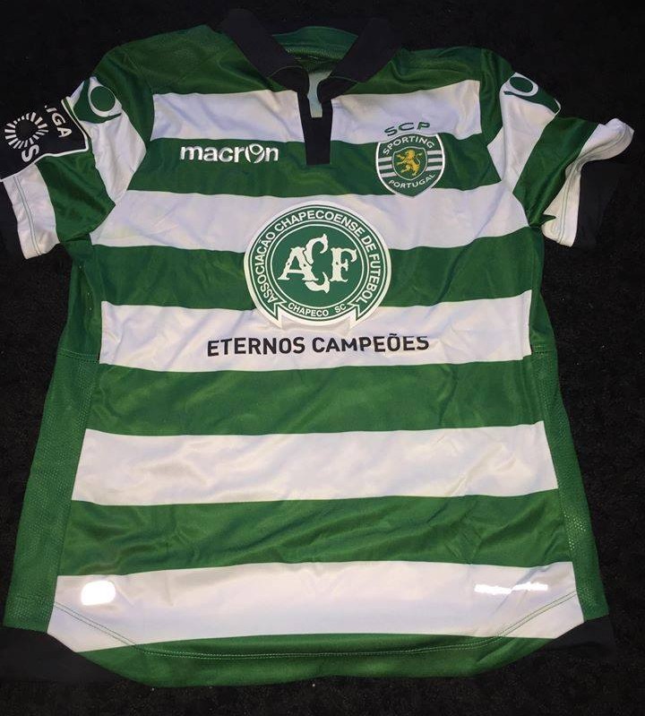 maillot de foot sporting cp domicile 2016-2017 rétro