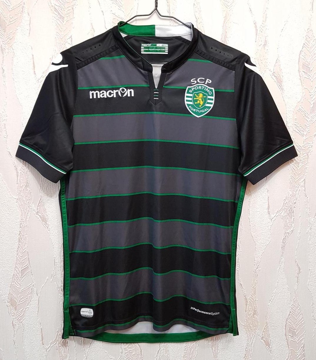 maillot de foot sporting cp exterieur 2015-2016 rétro