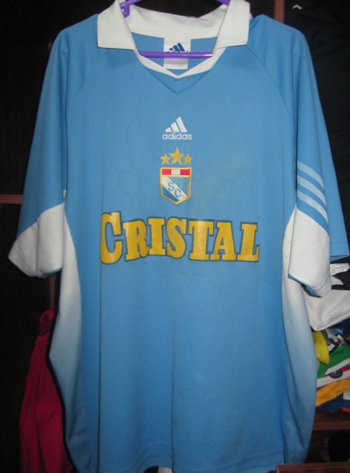 maillot de foot sporting cristal domicile 2003 pas cher