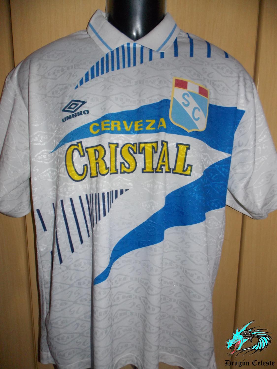 maillot de foot sporting cristal exterieur 1996 pas cher