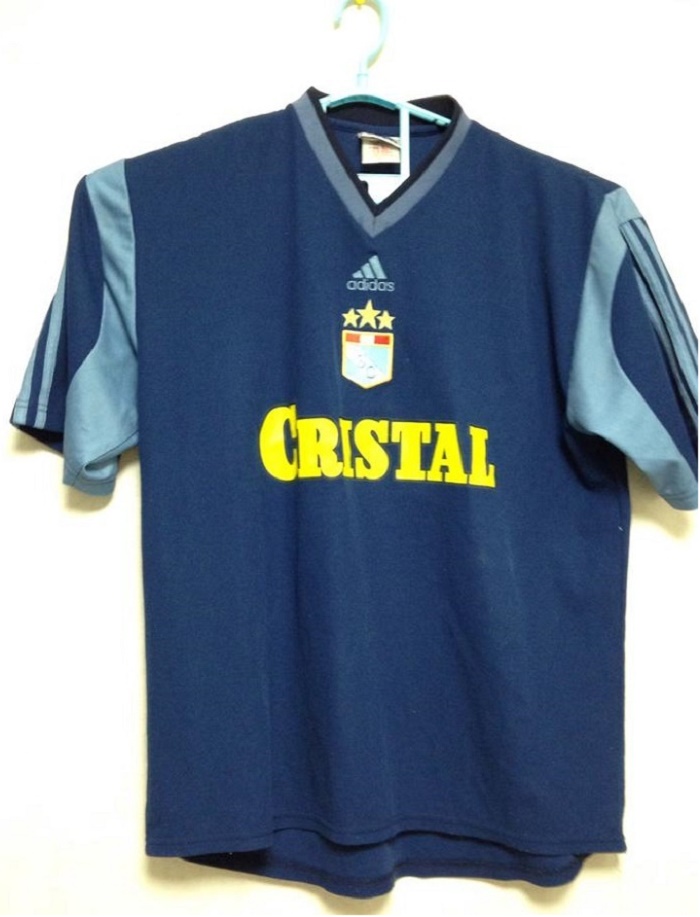 maillot de foot sporting cristal exterieur 2001 pas cher