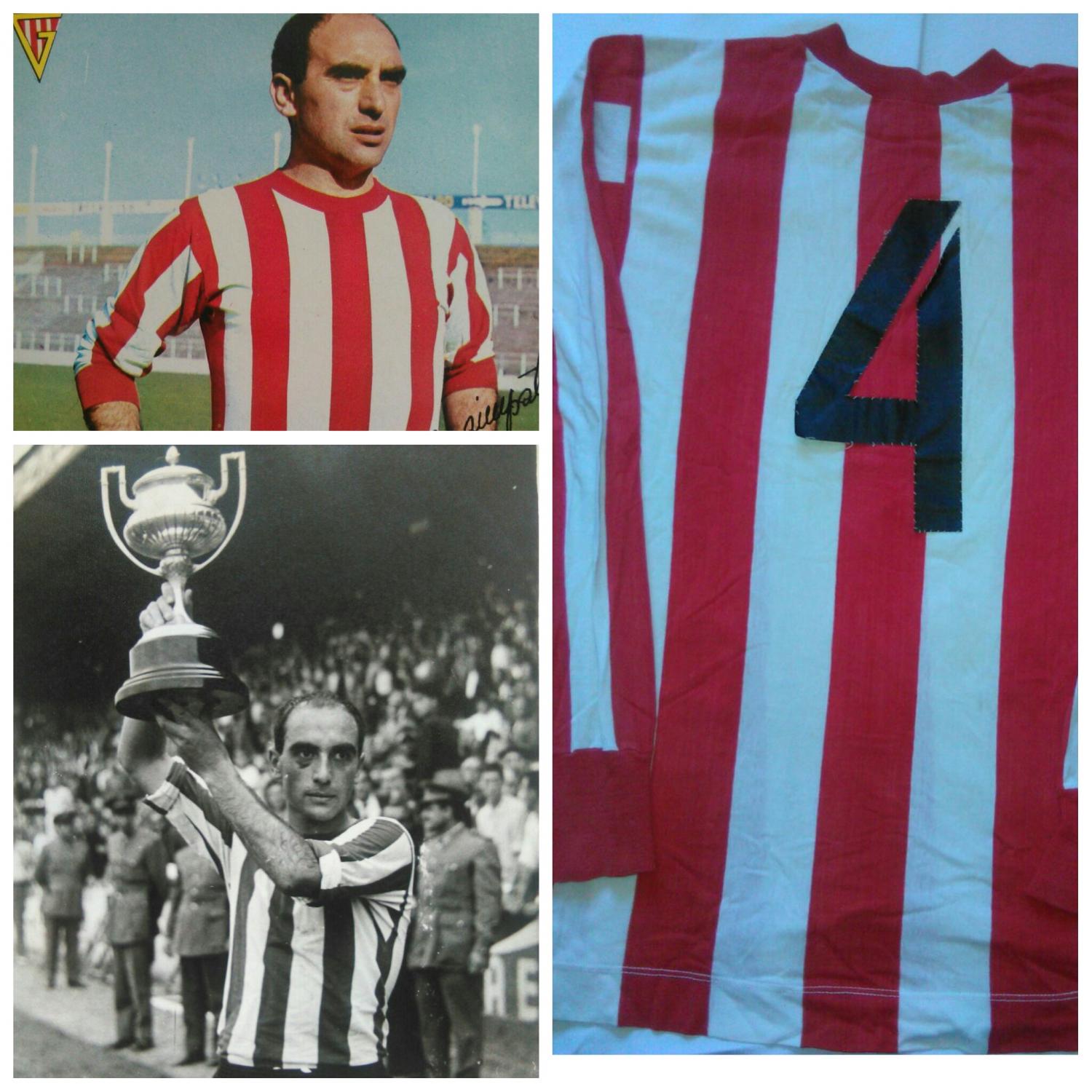 maillot de foot sporting de gijón domicile 1964-1965 pas cher