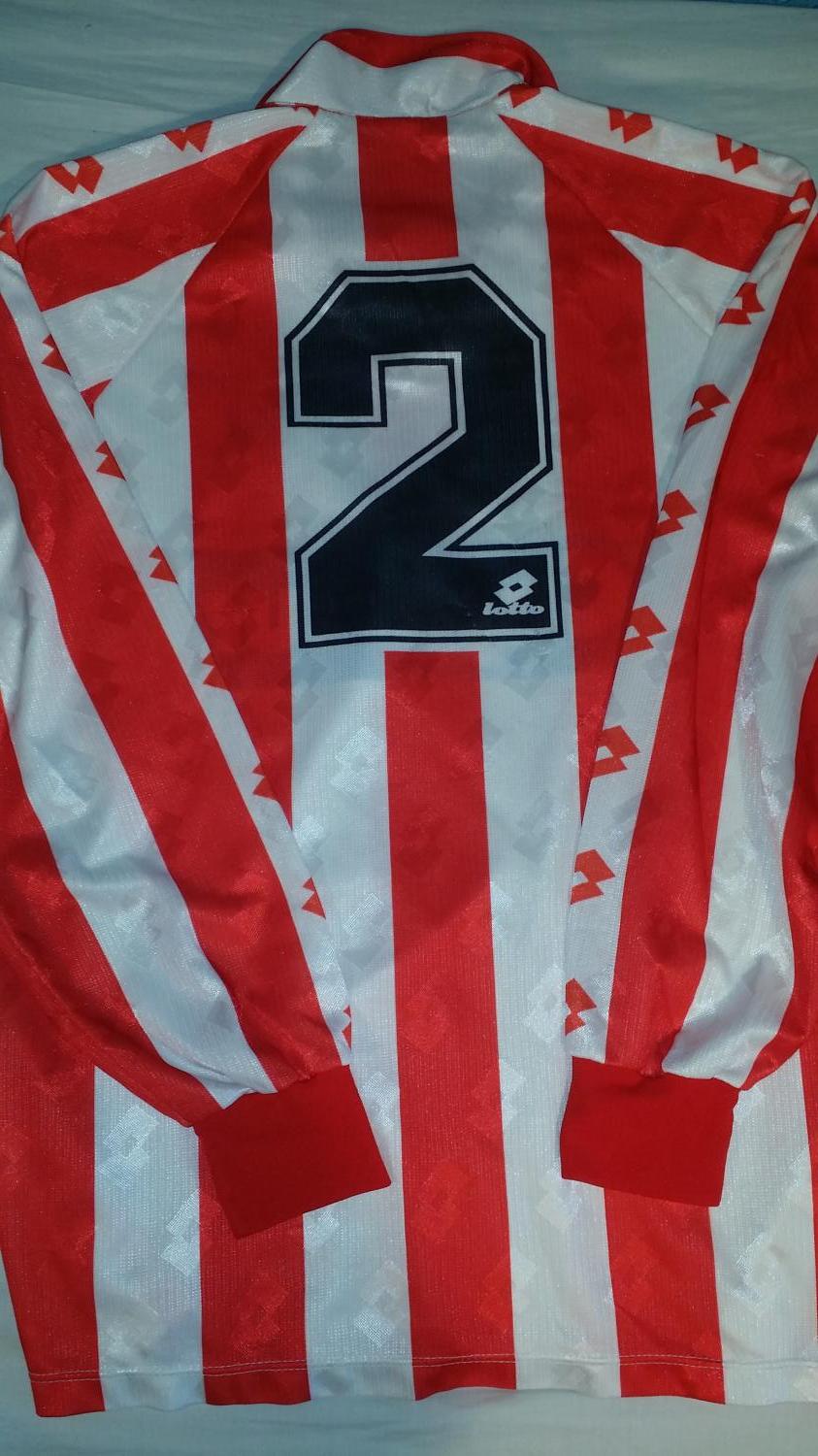 maillot de foot sporting de gijón domicile 1992-1994 rétro