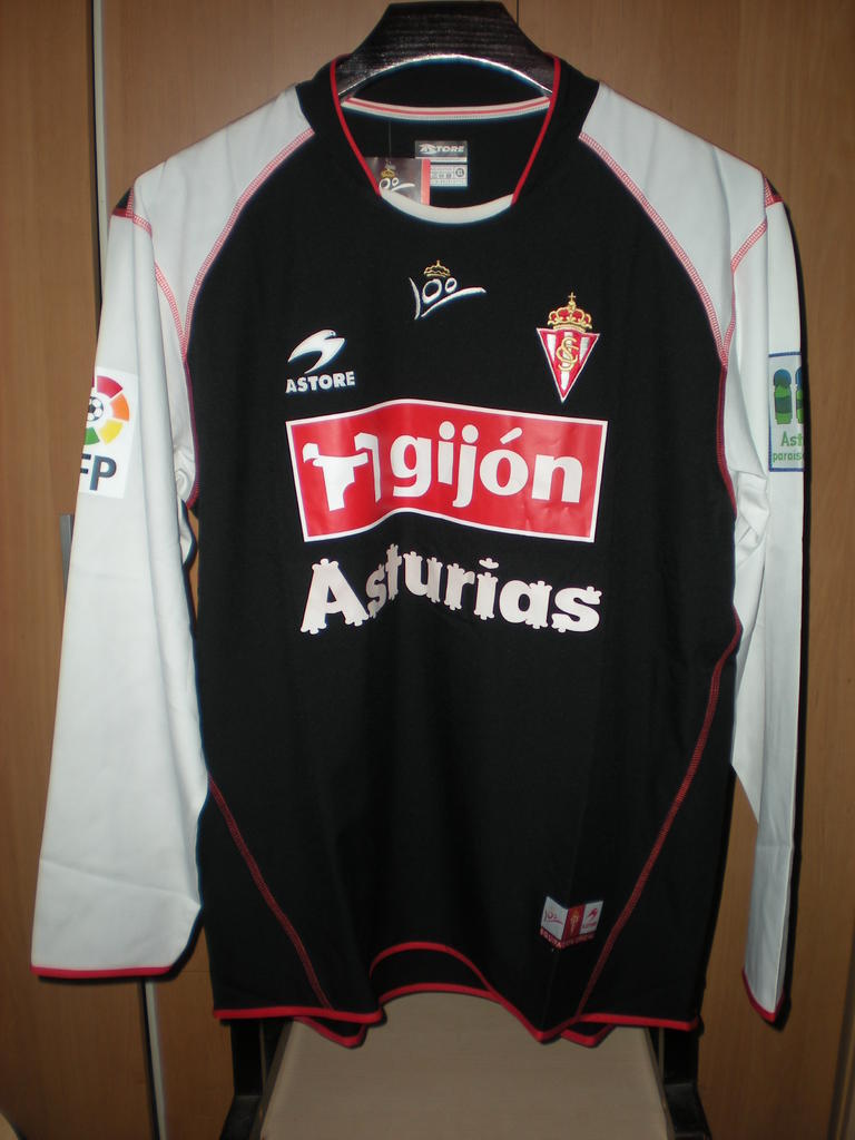 maillot de foot sporting de gijón third 2007-2008 rétro