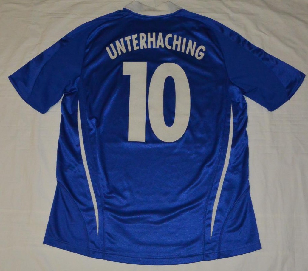 maillot de foot spvgg unterhaching domicile 2007-2008 rétro