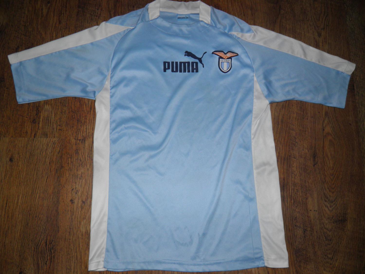 maillot de foot ss lazio domicile 2003-2004 rétro