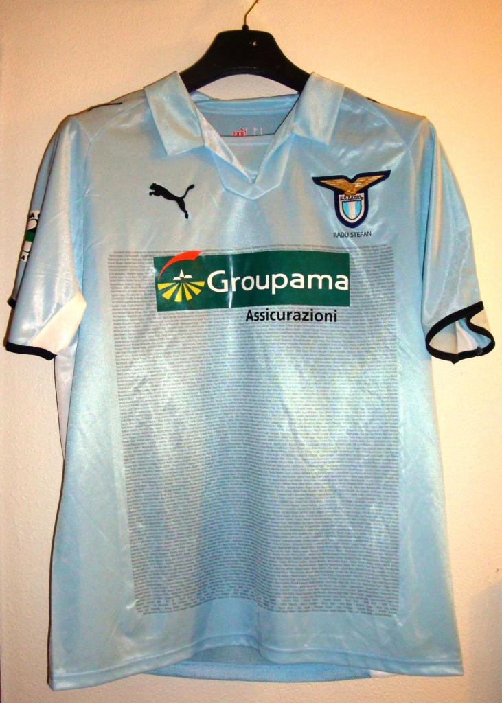 maillot de foot ss lazio domicile 2008-2009 pas cher