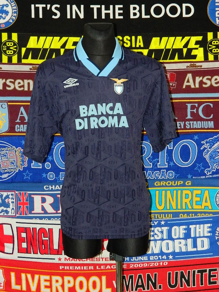 maillot de foot ss lazio exterieur 1995-1996 rétro