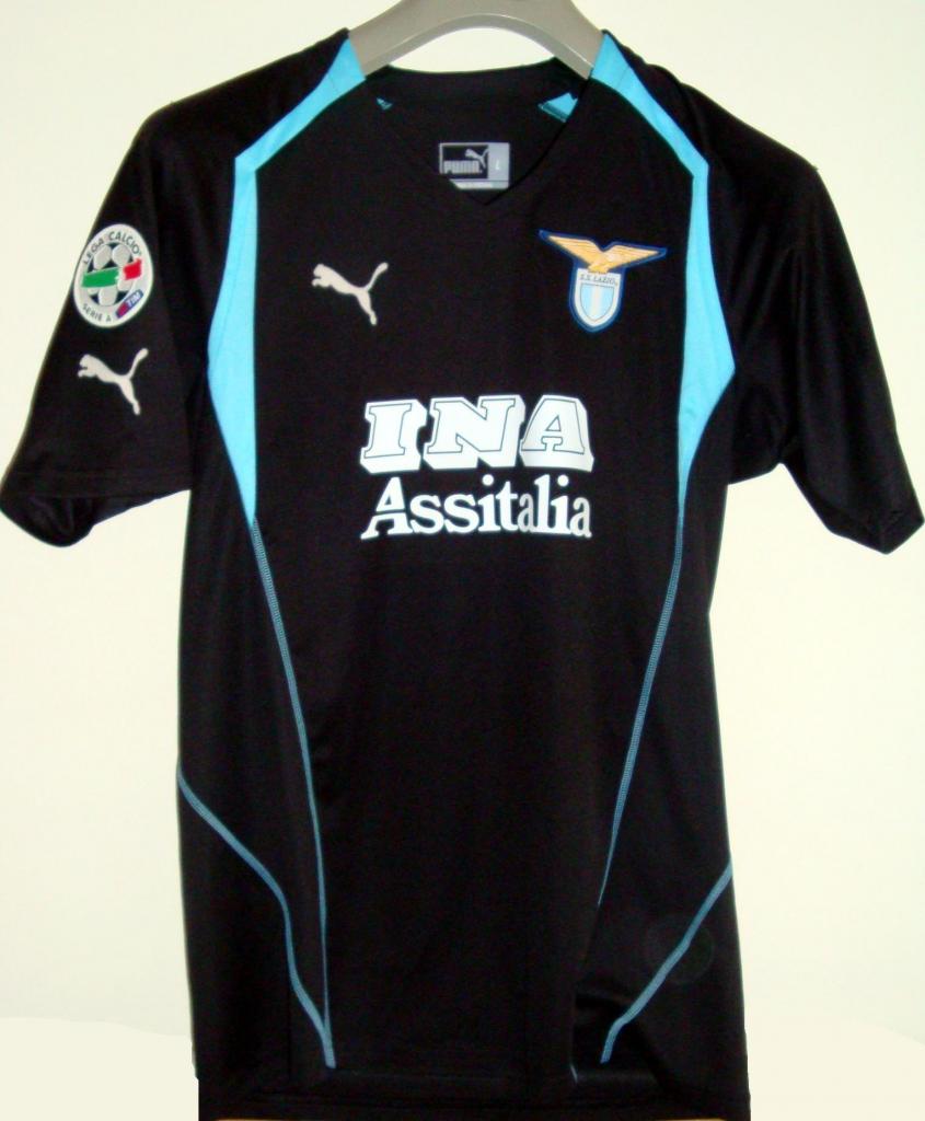 maillot de foot ss lazio exterieur 2005-2006 rétro
