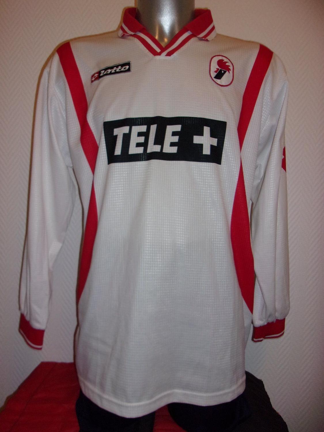 maillot de foot ssc bari domicile 2000-2001 rétro