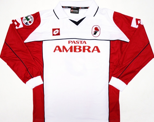 maillot de foot ssc bari domicile 2003-2004 rétro