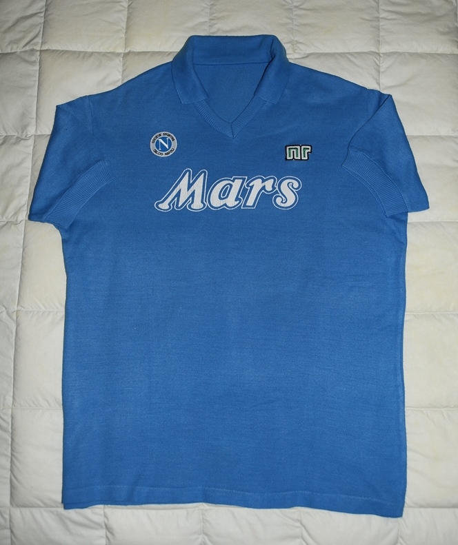 maillot de foot ssc naples domicile 1988-1990 rétro