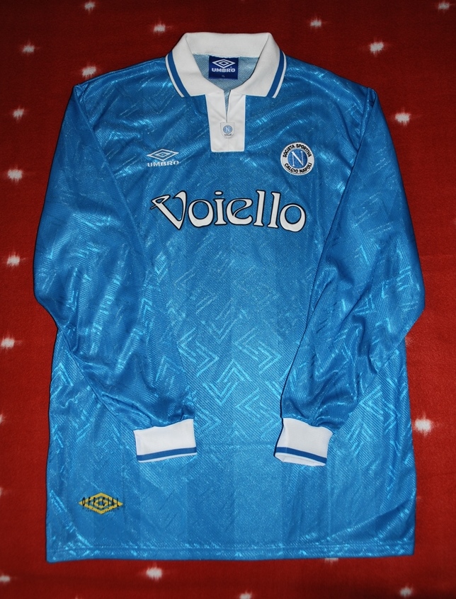 maillot de foot ssc naples domicile 1993-1994 rétro