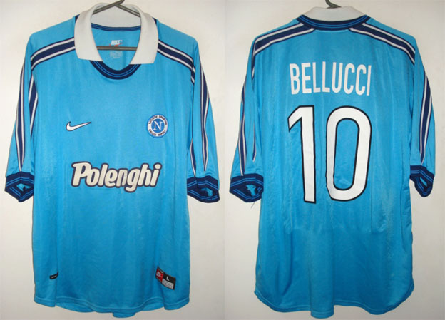 maillot de foot ssc naples domicile 1998-1999 pas cher