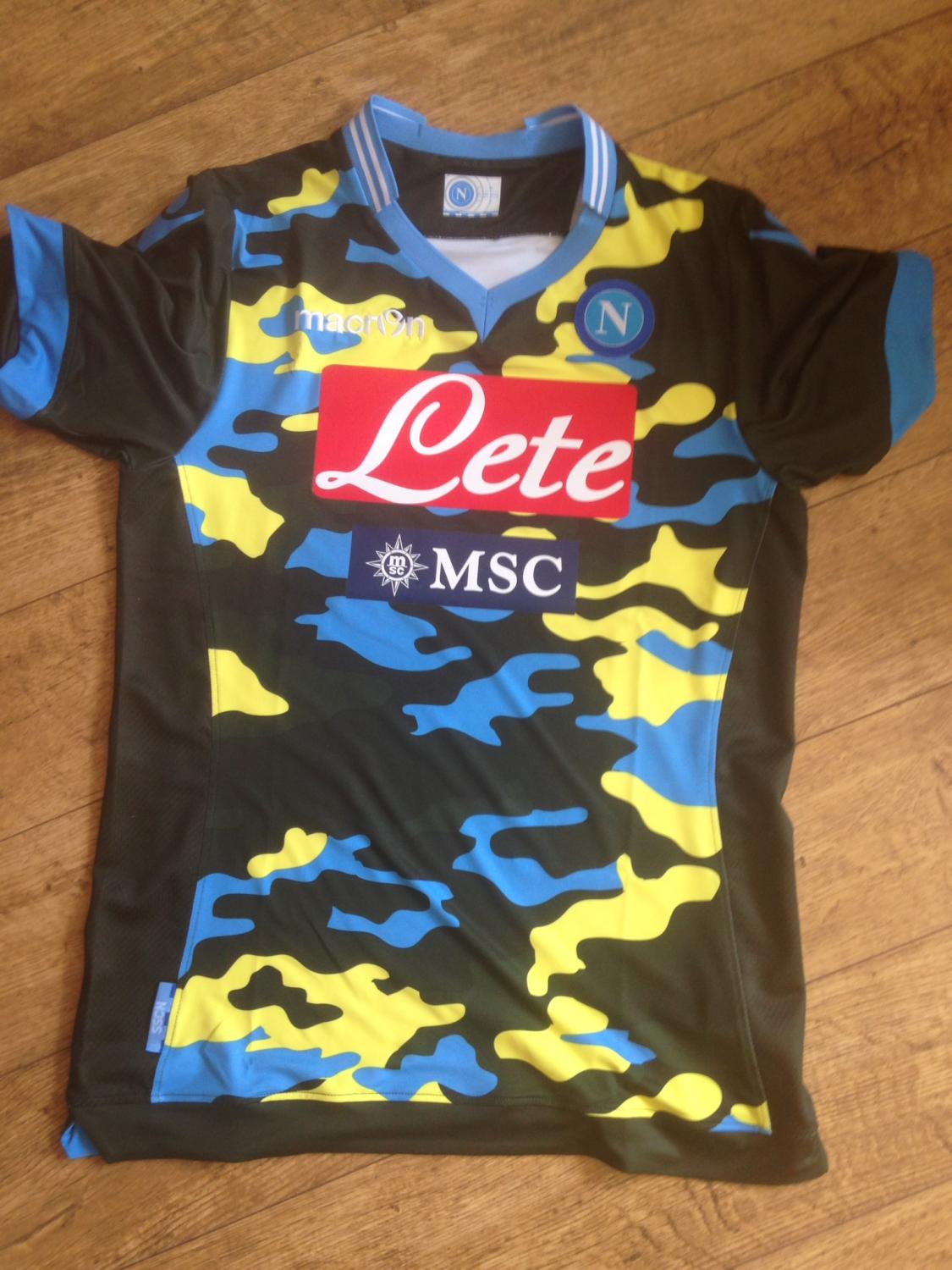 maillot de foot ssc naples particulier 2013-2014 pas cher