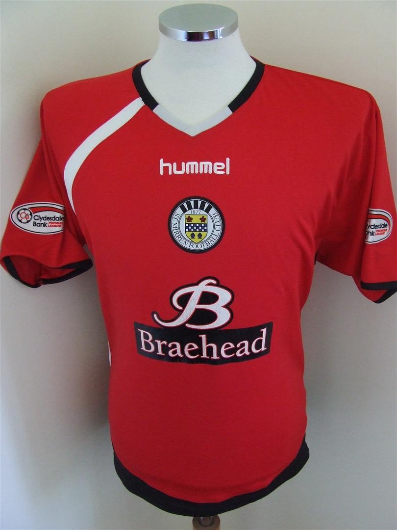 maillot de foot st. mirren fc exterieur 2008-2009 rétro