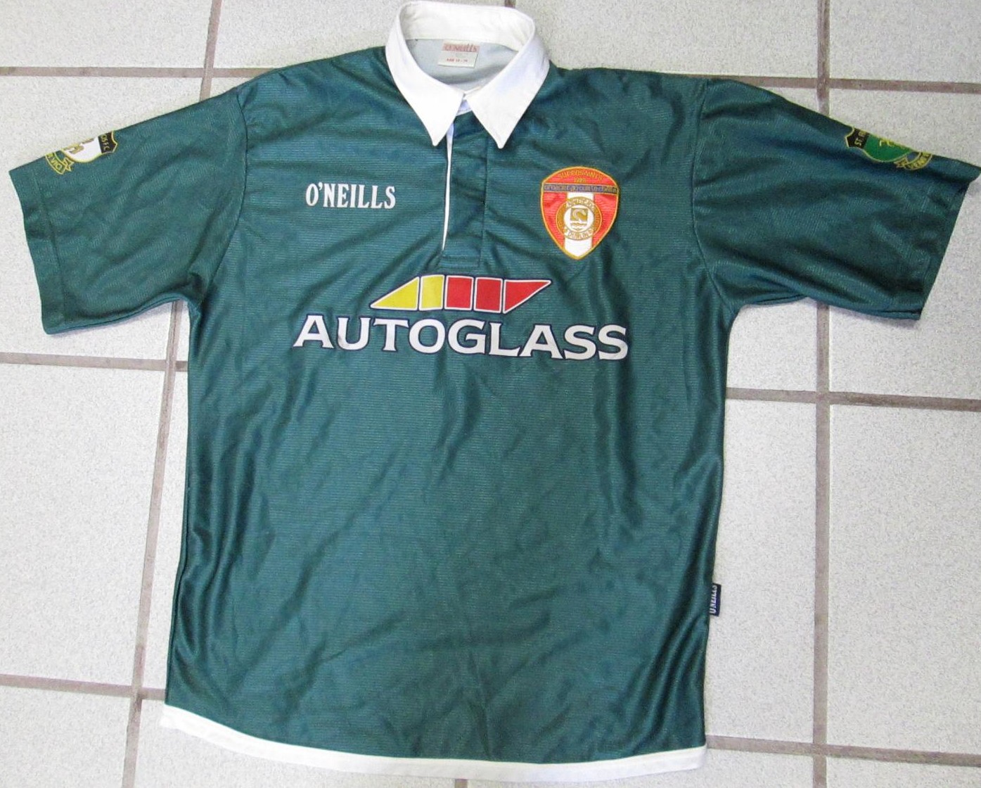 maillot de foot st. patrick's athletic exterieur 2001-2002 pas cher