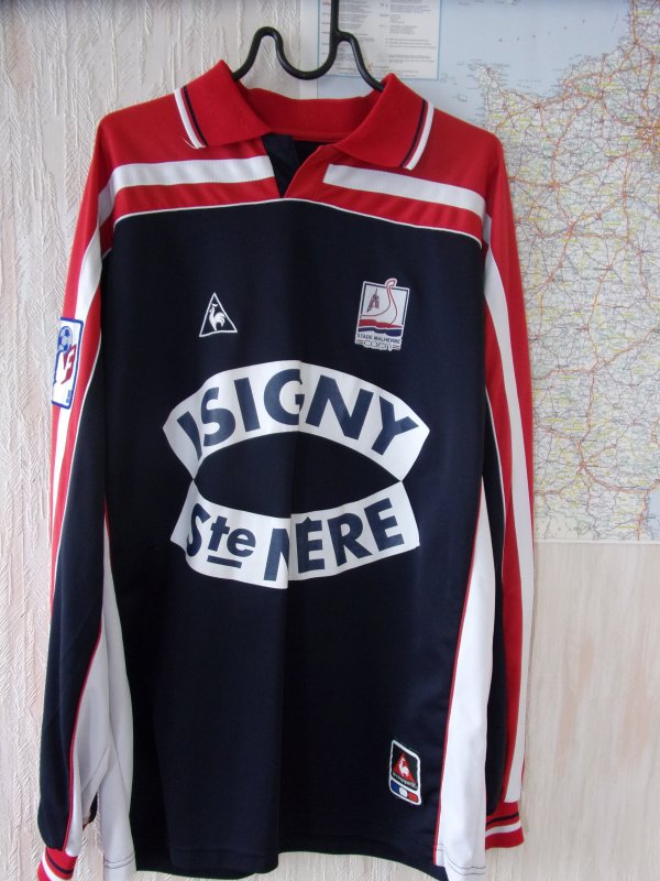 maillot de foot stade malherbe caen domicile 2000-2001 pas cher