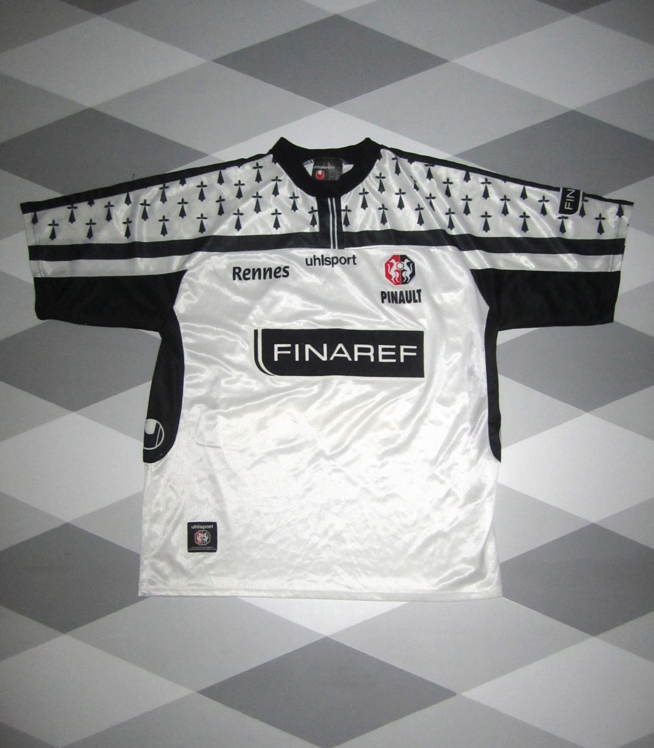 maillot de foot stade rennais fc exterieur 2002-2003 pas cher