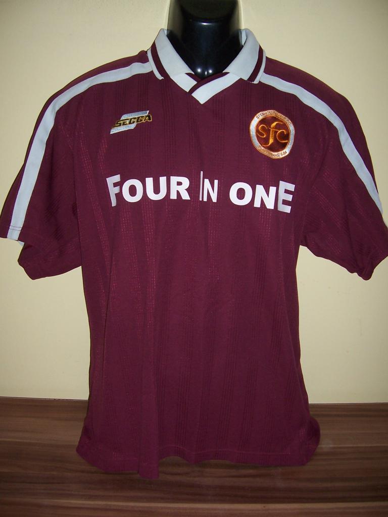 maillot de foot stenhousemuir domicile 2000-2001 pas cher