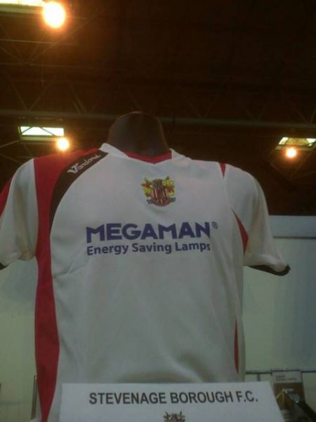 maillot de foot stevenage fc domicile 2008-2009 pas cher