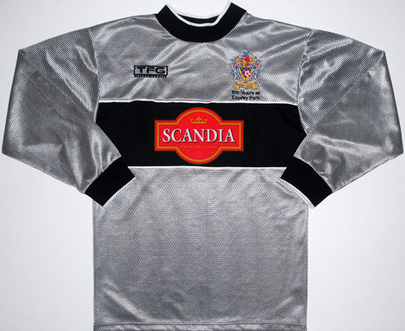 maillot de foot stockport county fc gardien 2002-2003 rétro