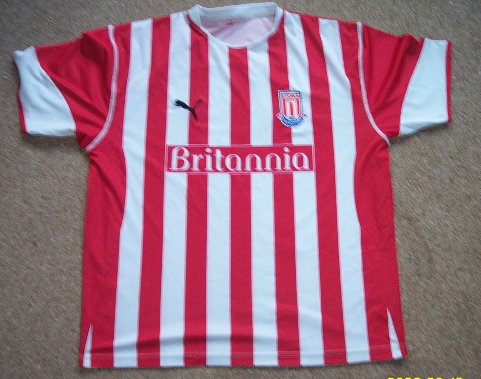 maillot de foot stoke city fc domicile 2005-2006 pas cher