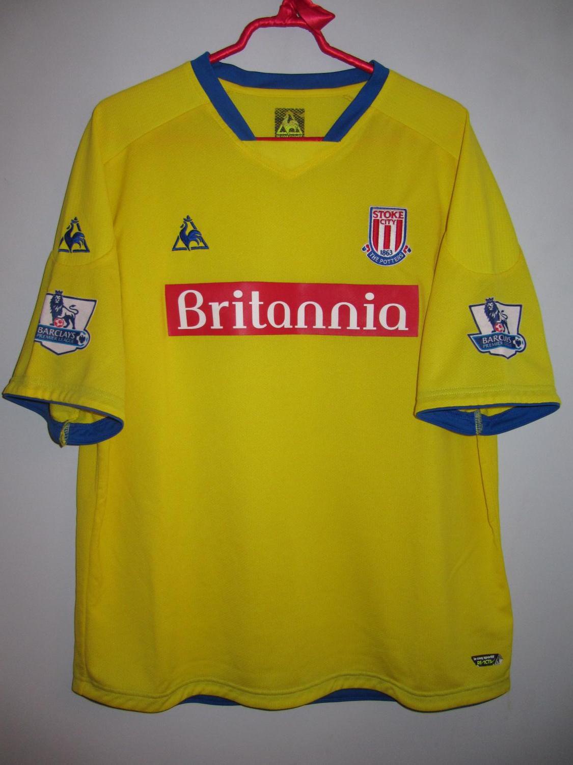 maillot de foot stoke city fc exterieur 2008-2009 pas cher