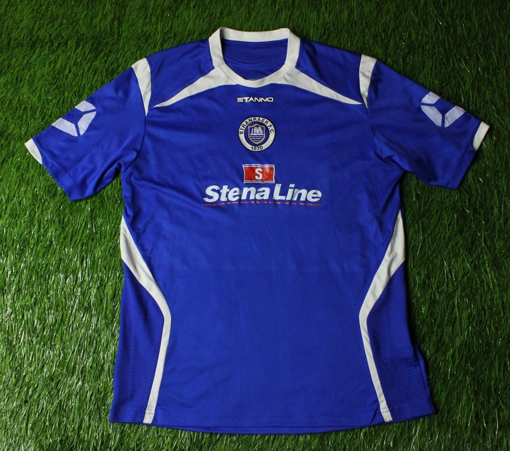 maillot de foot stranraer fc domicile 2014-2015 rétro