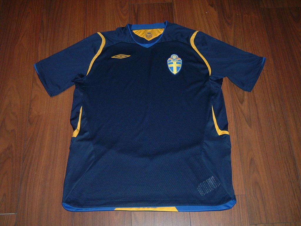 maillot de foot suède exterieur 2008-2009 rétro