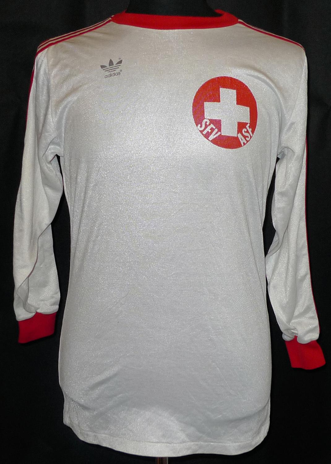 maillot de foot suisse exterieur 1979-1980 pas cher
