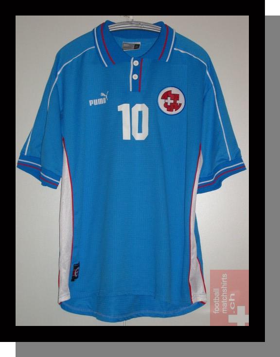 maillot de foot suisse third 1999-2000 pas cher