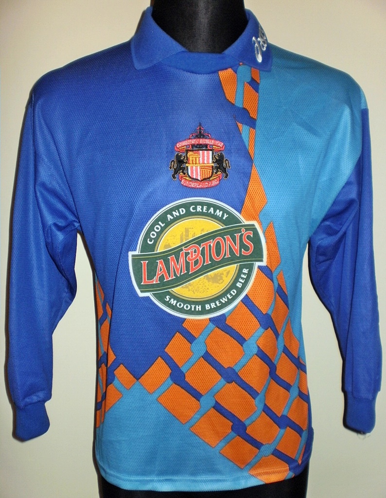 maillot de foot sunderland afc gardien 1997-1999 rétro