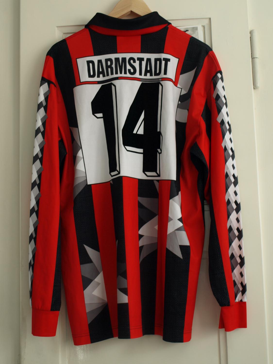 maillot de foot sv darmstadt 101 exterieur 1992-1993 rétro