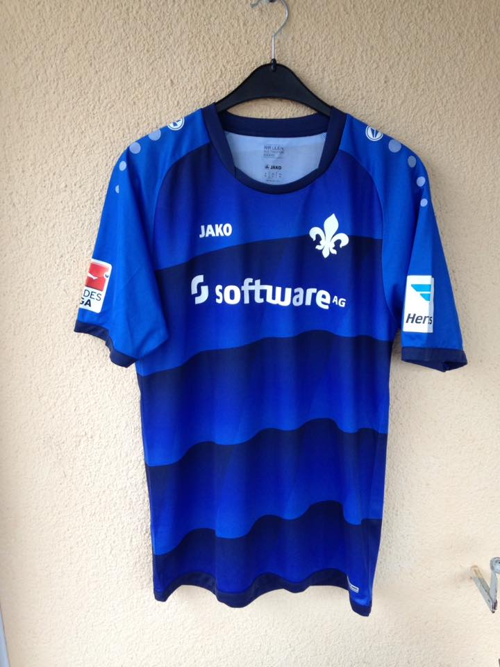 maillot de foot sv darmstadt 119 domicile 2016-2017 rétro