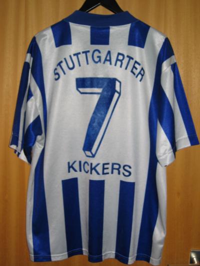 maillot de foot sv stuttgarter kickers domicile 1995-1996 rétro maillot de foot sv stuttgarter kickers domicile 1995-1996 rétro