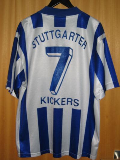 maillot de foot sv stuttgarter kickers domicile 1995-1996 rétro