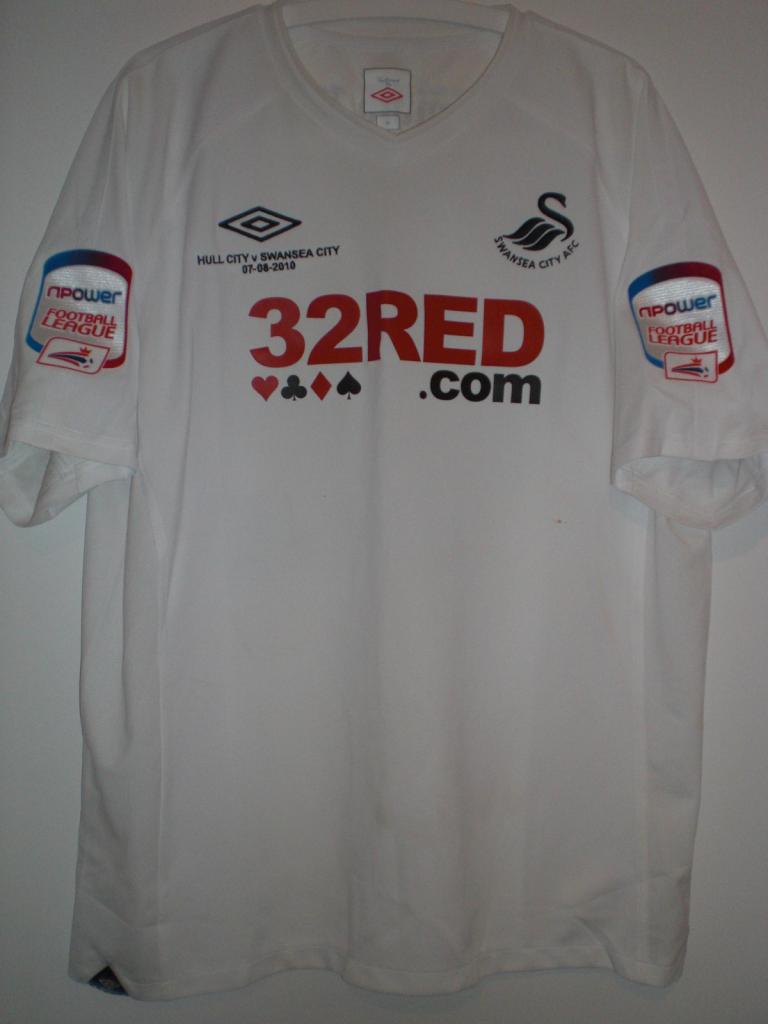 maillot de foot swansea afc domicile 2010-2011 pas cher