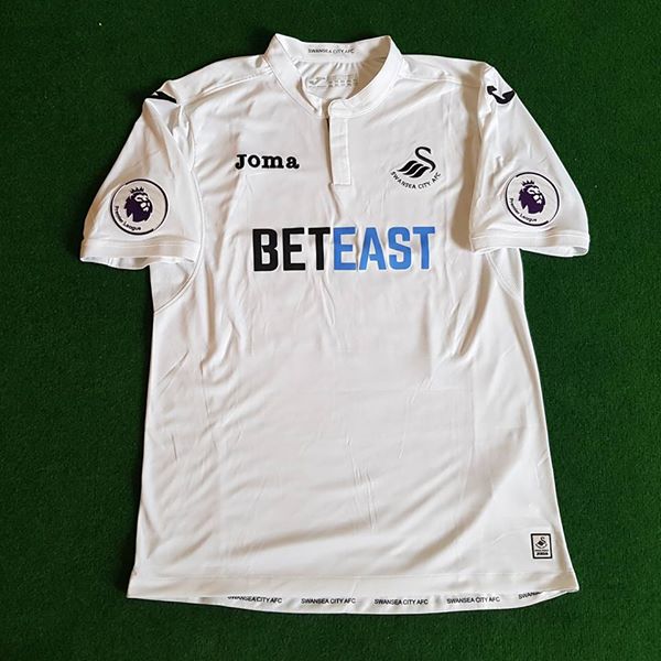 maillot de foot swansea afc domicile 2016-2017 rétro