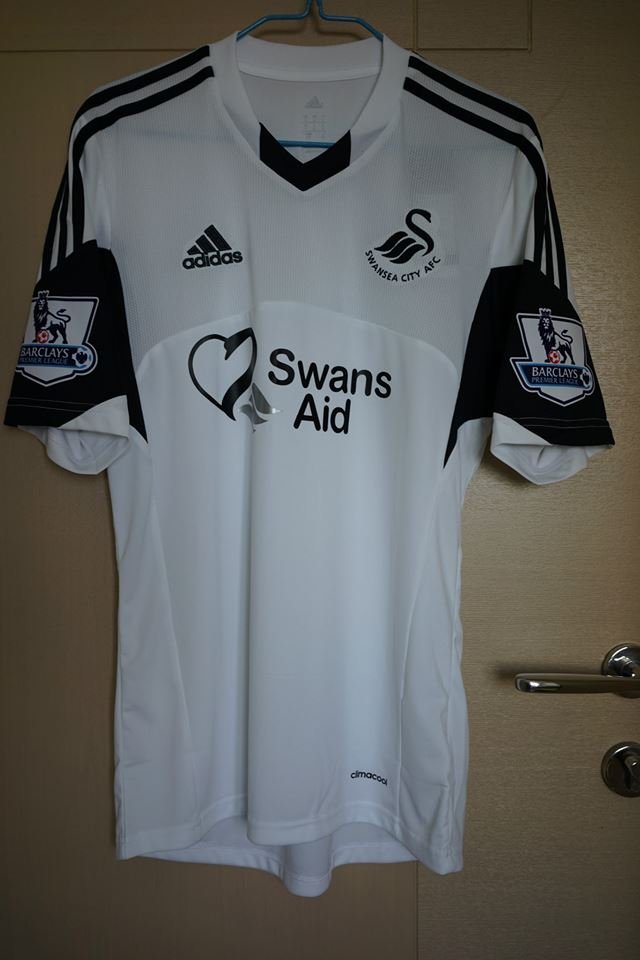 maillot de foot swansea afc particulier 2013-2014 rétro