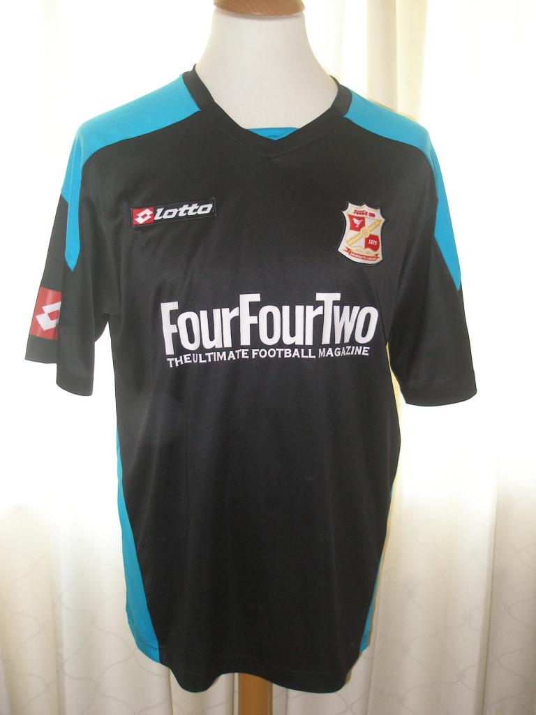 maillot de foot swindon town fc third 2008-2009 rétro