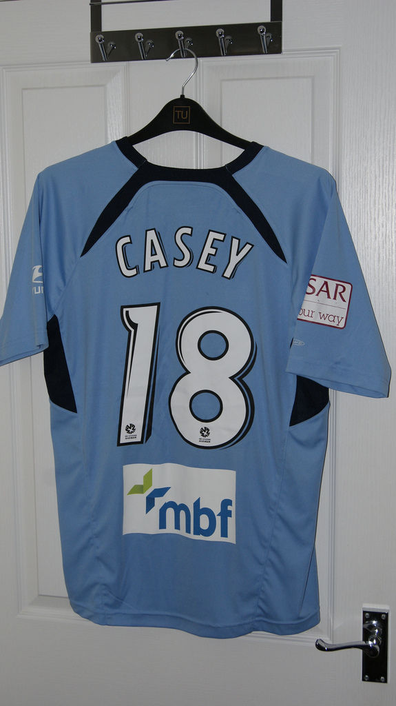 maillot de foot sydney fc domicile 2009-2010 rétro