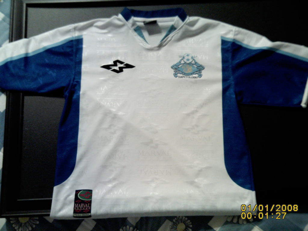 maillot de foot tampico madero exterieur 2001-2002 pas cher