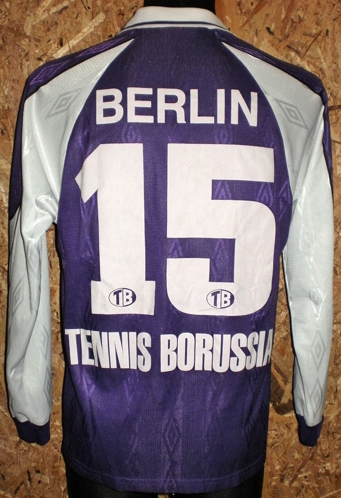 maillot de foot tennis borussia berlin domicile 1999-2000 rétro