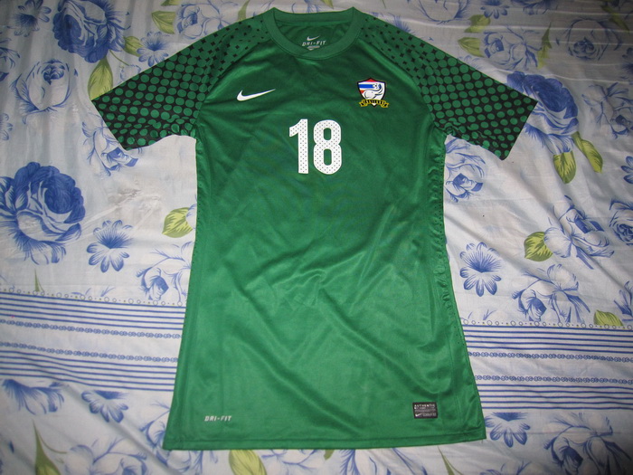 maillot de foot thaïlande gardien 2011-2012 rétro