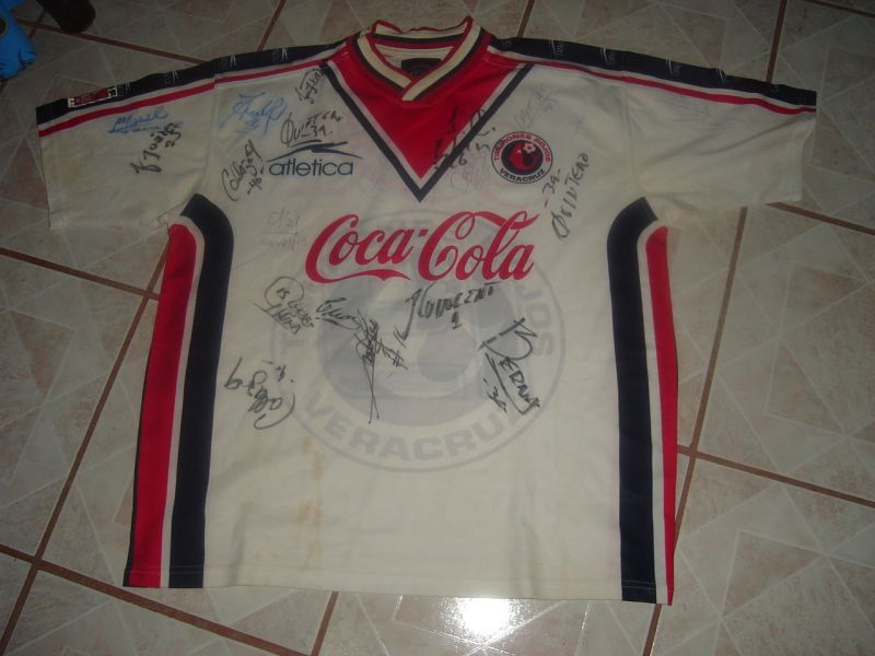 maillot de foot tiburones rojos de veracruz exterieur 1997-1998 rétro