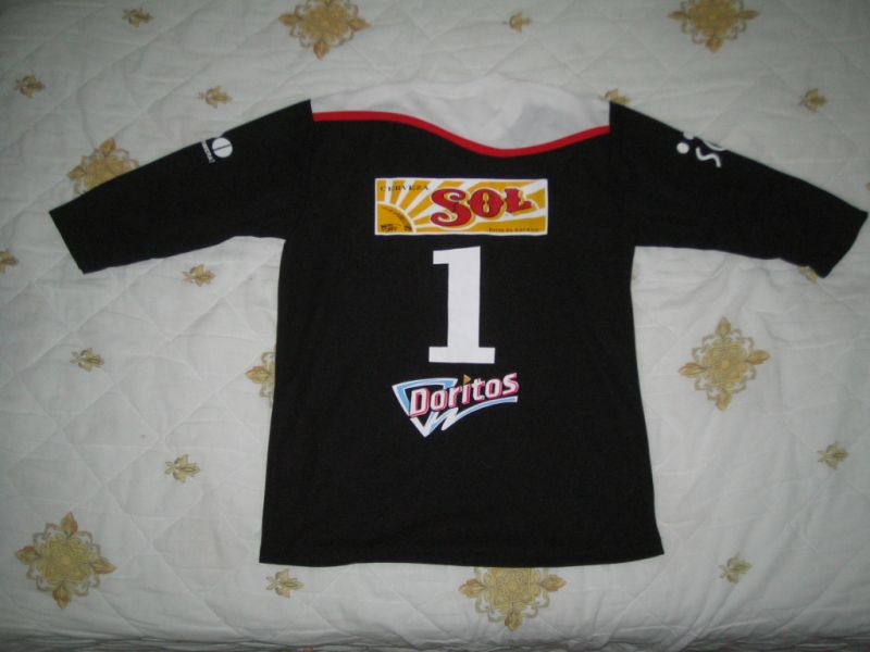 maillot de foot tiburones rojos de veracruz gardien 2007-2008 rétro