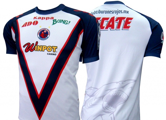 maillot de foot tiburones rojos de veracruz third 2014 pas cher